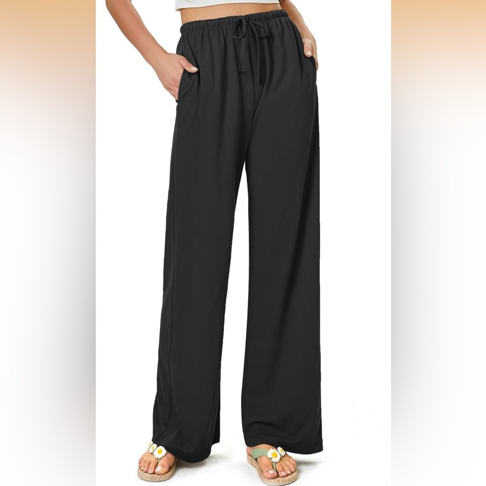 Flowy Wide Leg Palazzo Pants (High waisted)